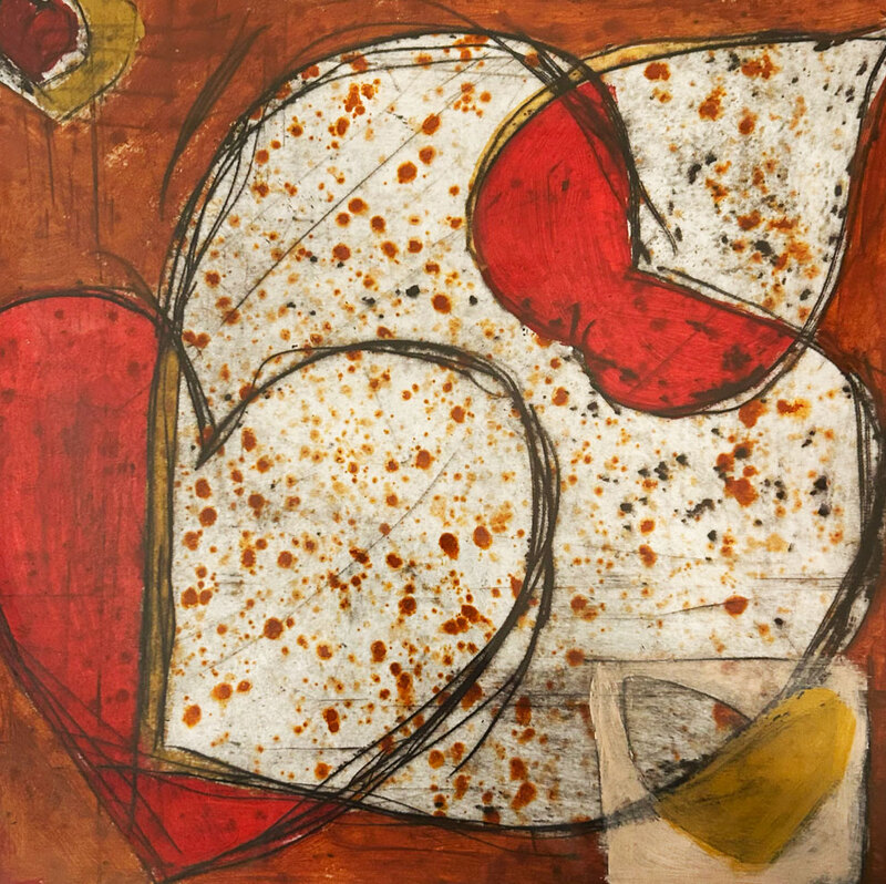 Rusted heart
Mixed media